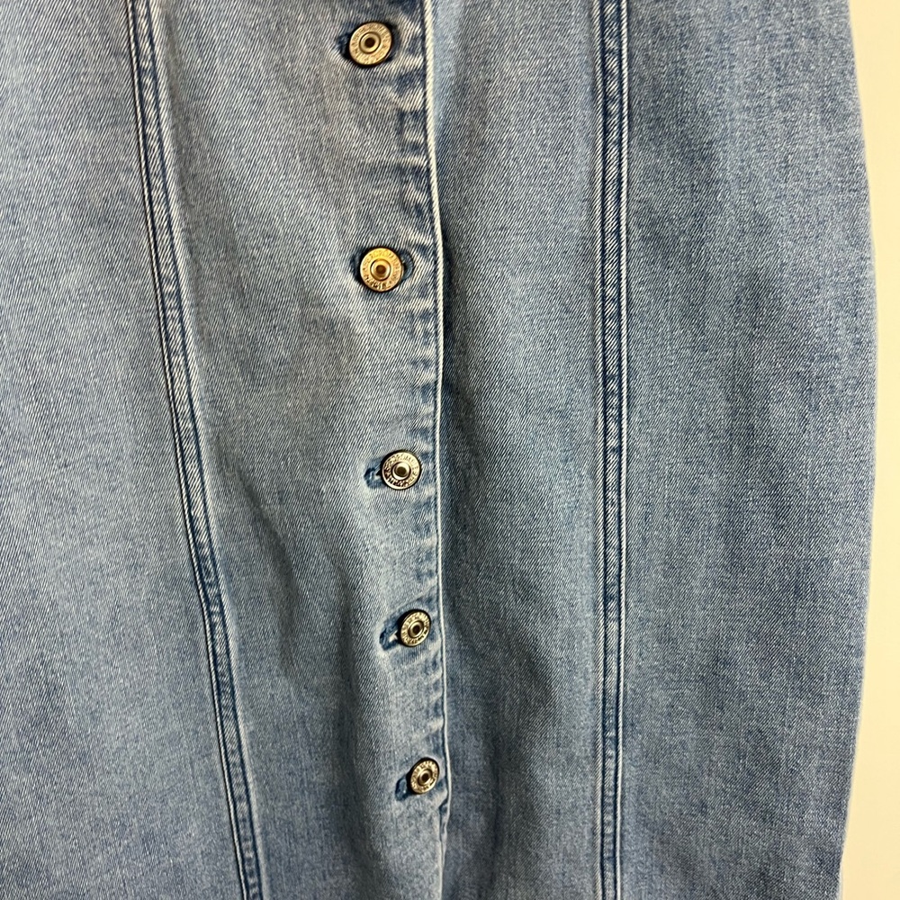 Abercrombie & Fitch Blue Midi Dress - Picture 9 of 16